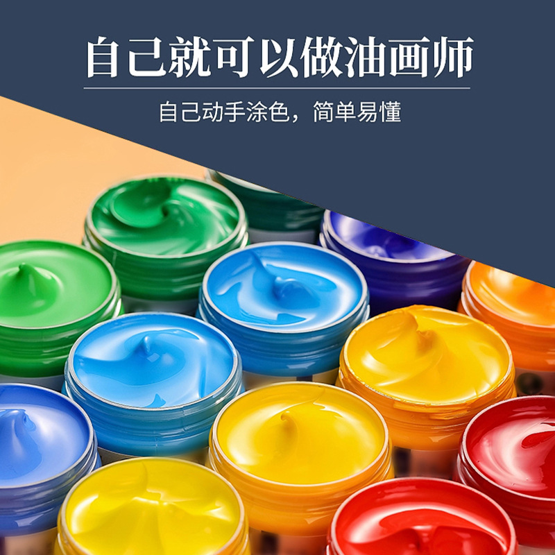 Cross-border explosions custom diy digital oil painting photo landscape cartoon animation to map custom small batch wholesale