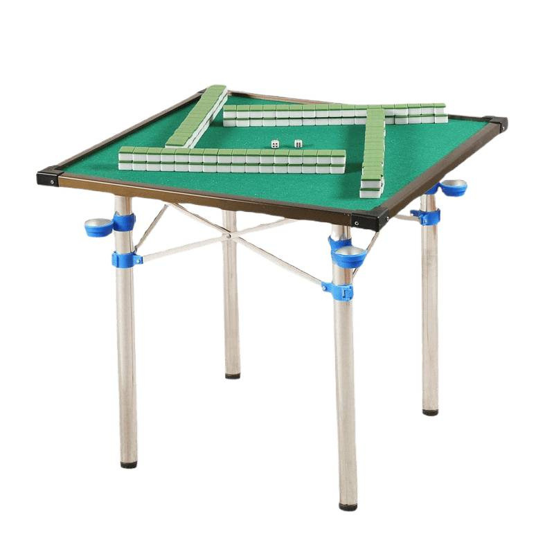 Outdoor Camping Mahjong Table Portable Folding Mahjong Table Home Small Dormitory Travel Mini Travel Small Mahjong