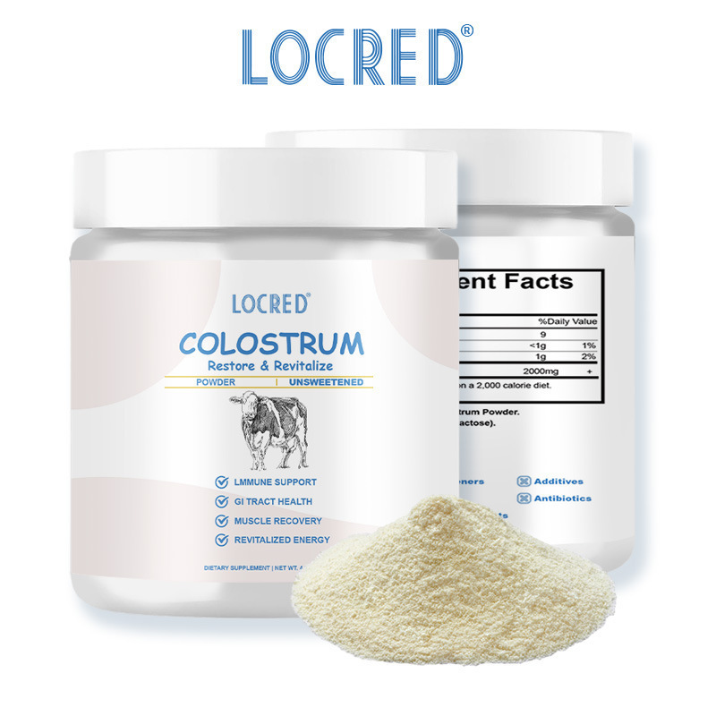 Cross-border Hot Sale Bovine Colostrum Powder Supplement Colostrum Powder Factory Wholesale Support OE M
