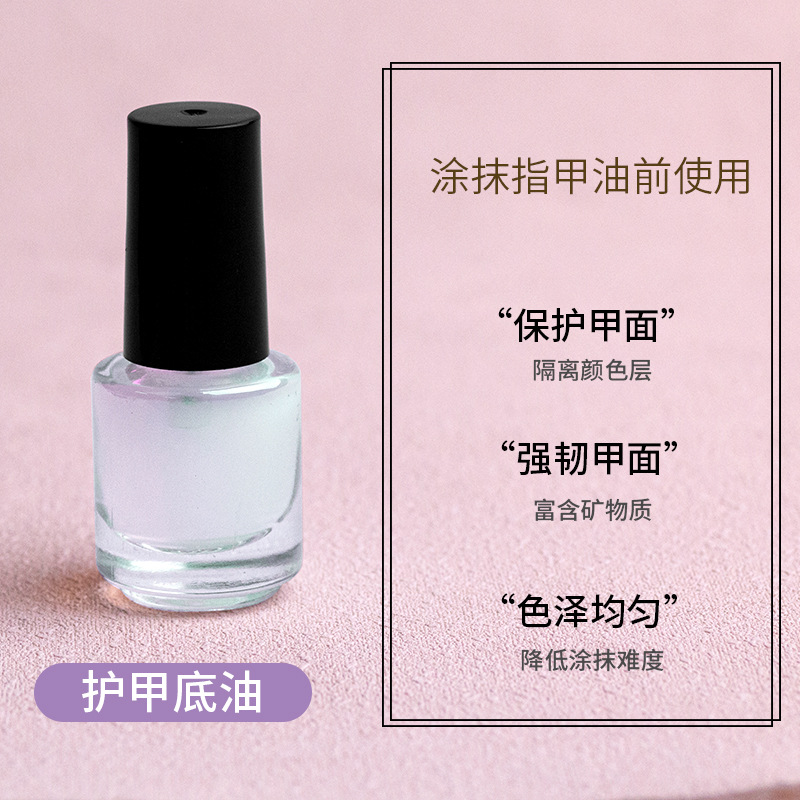 Cross-border bright oil ultra-light clay seal wholesale stone plastic fast-drying transparent protective oil nail polish oil base oil