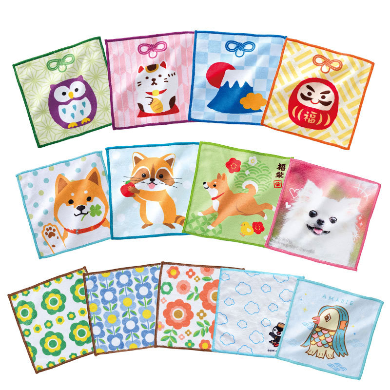 Экспортное микрофибровое маленькое квадратное полотенце для дома и кухни, двойного назначения, быстро сохнущее, с кросс-бордерным узором, можно кастомизировать