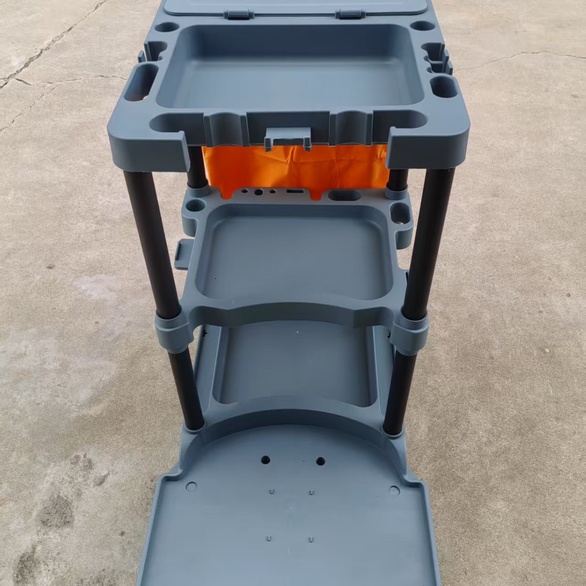 Beiao UP068 Hotel Restaurant Airport Commercial Premises Multi-Purpose Cleaning Trolley Cleaning Property Sundry Truck