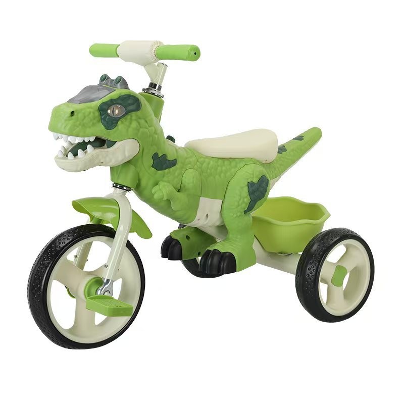 Children's Tricycle Dinosaur Bicycle Pedal 2 Years Old to 6 Years Old Kindergarten 5 Birthday Gift 3 Scooter Toy 4