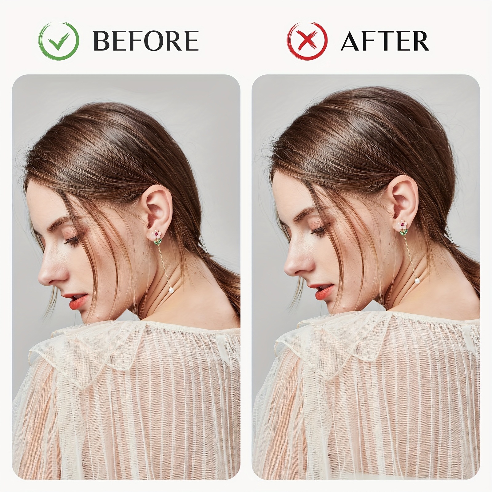 Cross-Border Popular Hair Filler Padding Sponge Donut 180cm Fluffy Invisible Styling Tool Wholesale