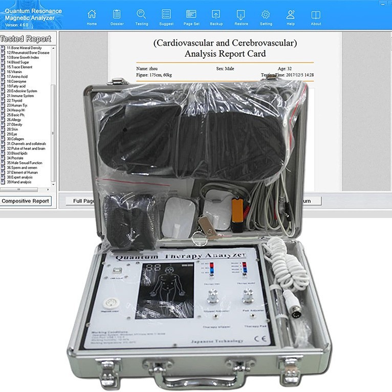 Latest Multi Language 6Th Quantum Resonance Magnetic Analyzer