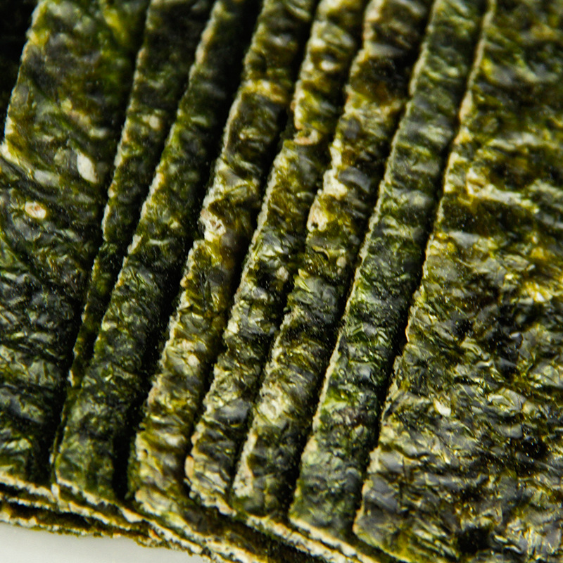 Mengqi Bear Sesame Sandwich Seaweed Slices Canned Seaweed Sandwich Crispy 40g Baby Food Complementary Children's Snacks Wholesale