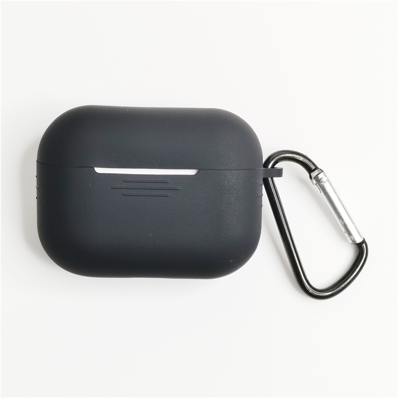 Подходит для защитного чехла Apple AirPods Pro беспроводных наушников из силикона тонкого однотонного цвета косметичка