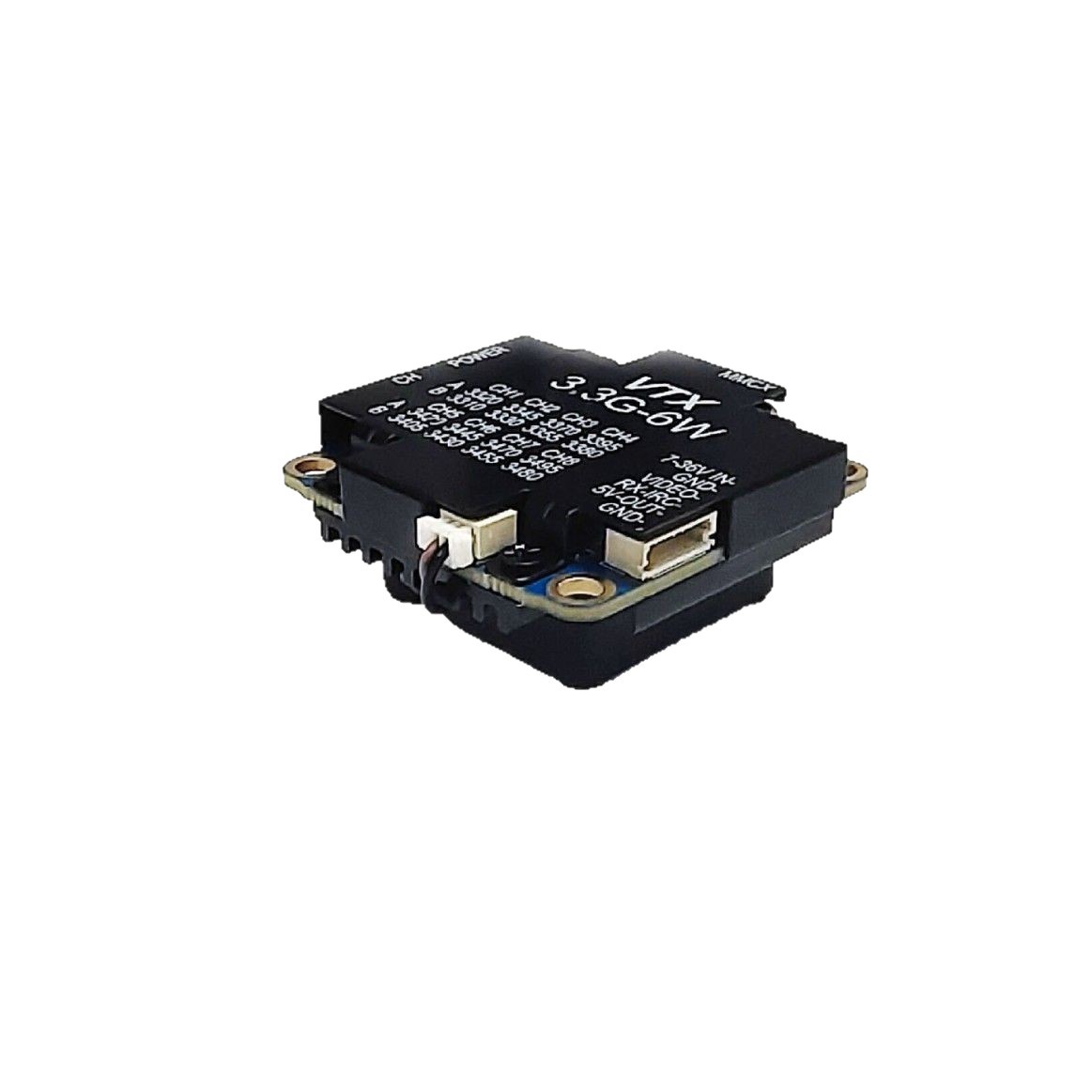 3.3G-6W3.3Gvtx Image Transmission Fpv Traversing Machine 16Ch Analog Image Transmission Transmitter