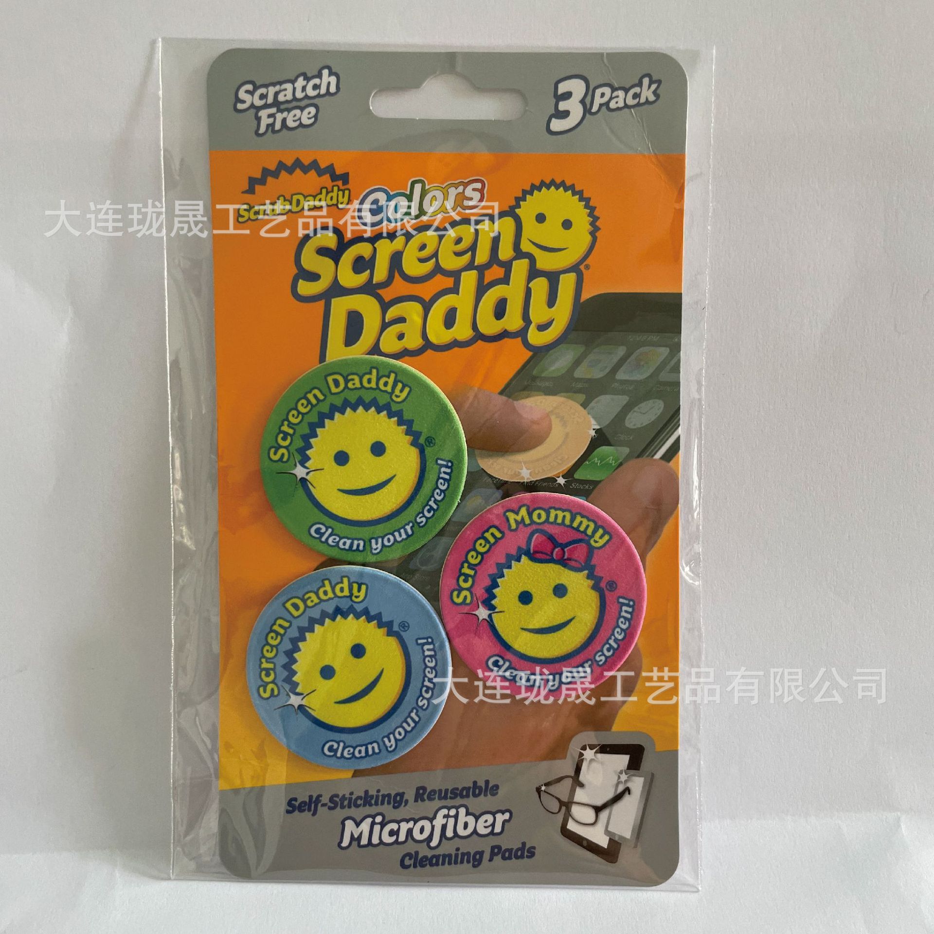 Салфетка для экрана мобильного телефона, наклейка для мобильного телефона Screendaddy