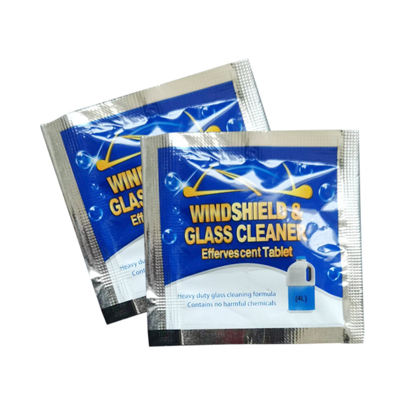 Bagged Concentrated Glass Wiper Effervescent Tablets Car Glass Water Effervescent Tablets Solid Wiper Essence Glass Cleaner