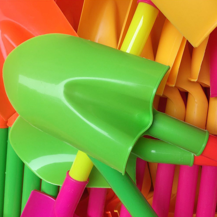 Spot children's beach shovel 50cm play house plastic snow shovel toy sand digging tools stall supply wholesale