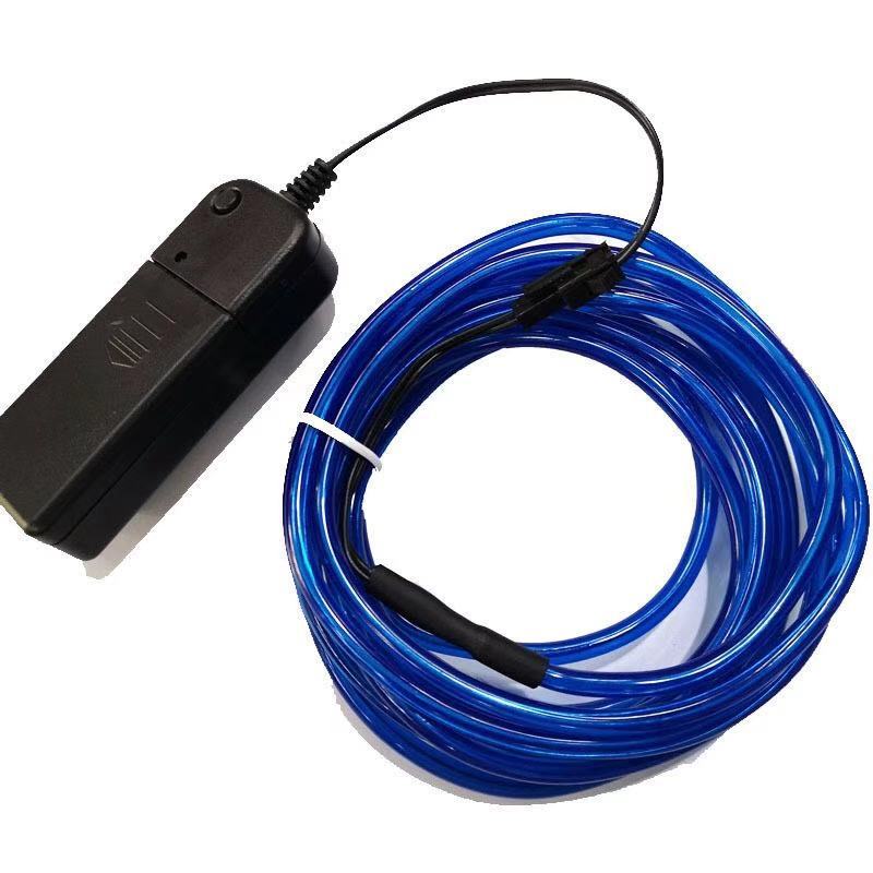 El Wire atmosphere layout supplies light-emitting Cold Light House light ornaments 5 m 3V battery box highlight suit