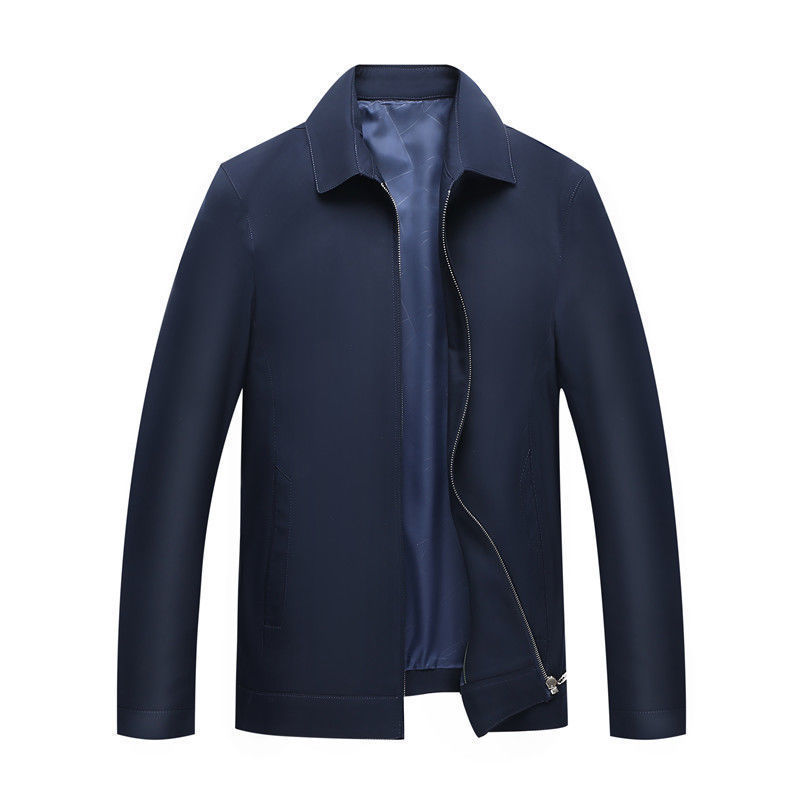 Winter Middle-aged Men's Thickened Cotton-padded Jacket Dad's Winter Coat Outdoor Jacket for Middle-aged and Elderly Men's Jacket