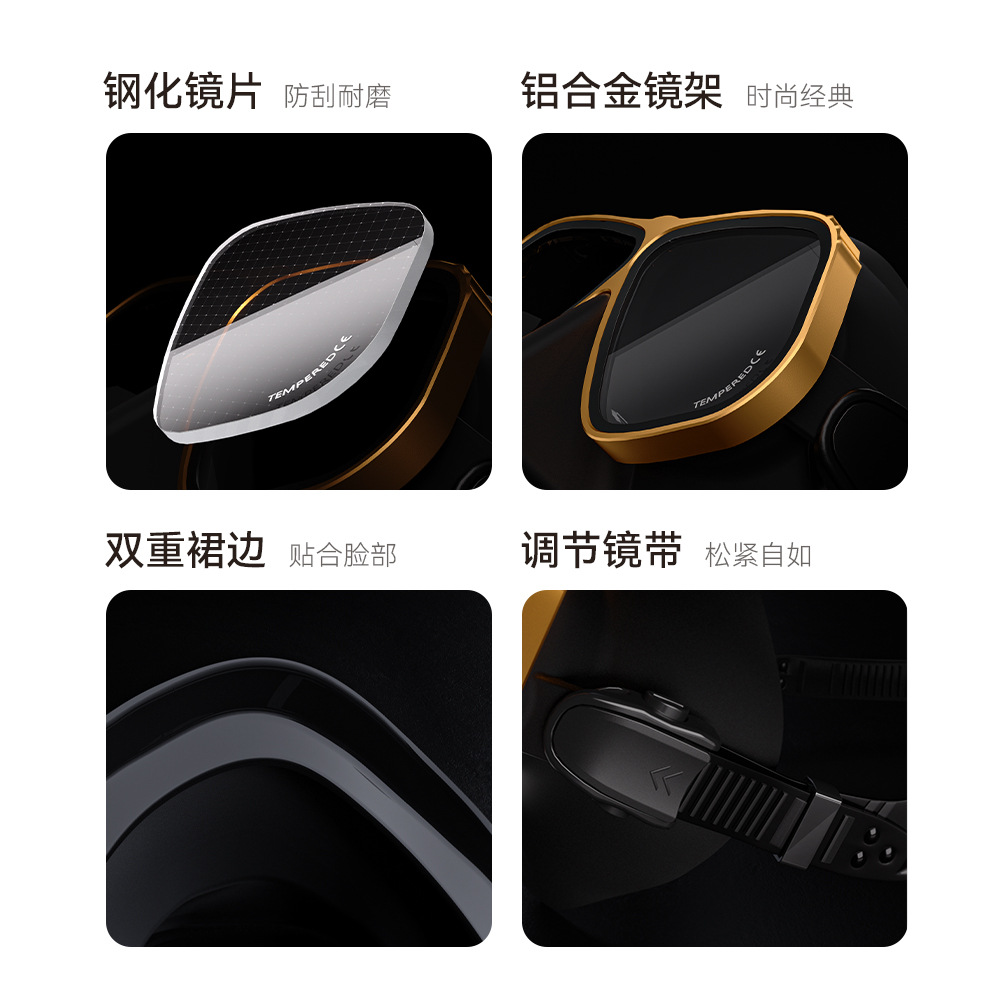 Customized Freediving Mask, Anti-Fog Mask, Can Be Equipped with Myopia Lenses, Liquid Silicone Diving Mask