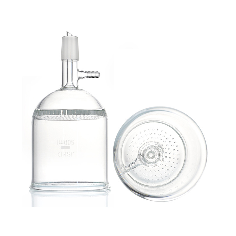 24#100/250/1000ml experimental suction filtration device for Buchner suction filtration funnel with porous glass plate