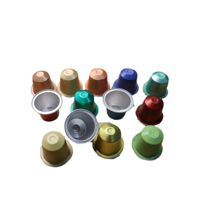 BOOTH Cross Border Explosions 15ml Concentrate Container Disposable Food Grade Aluminum Foil Coffee Capsule Shell