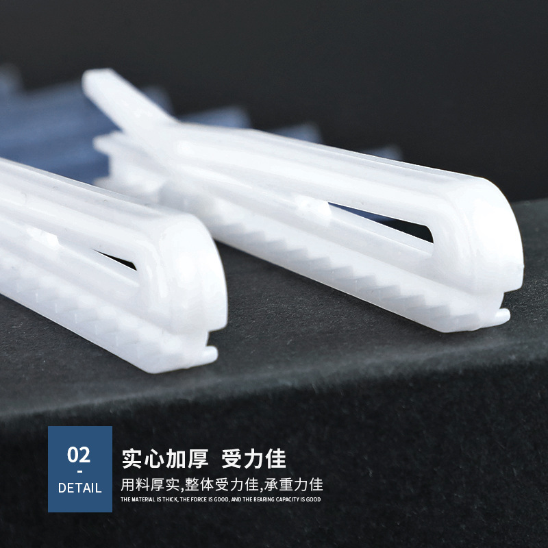 Cross-Border Packaging, High-Temperature Shaping, Korean-Style Folding Curtain Adjustment Hook, 9cm Curtain Hook Track Accessories, Pom Material