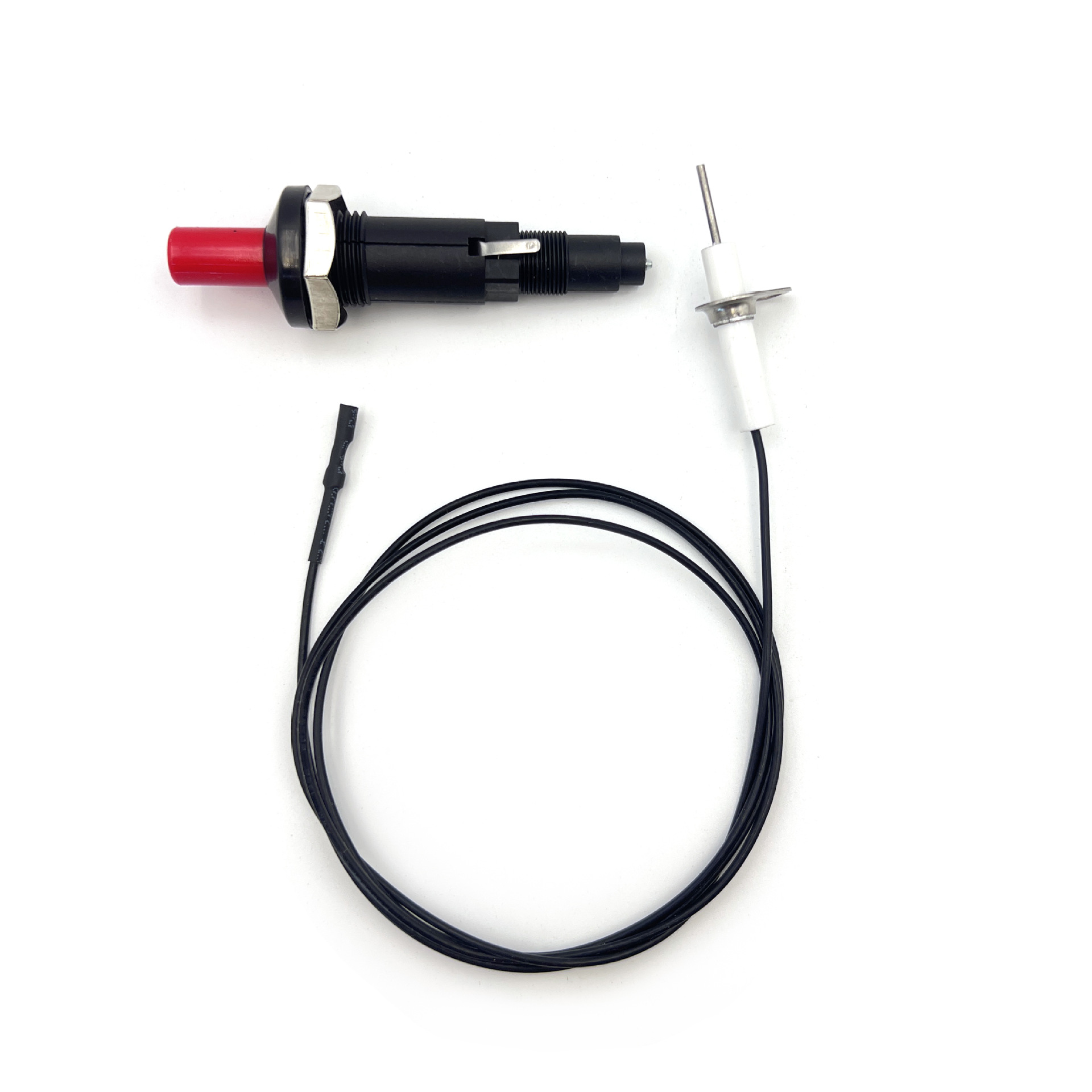 Ceramic Piezoelectric Ignition Set for Oven with 1 Outlet and 2 Igniters, Including Ignition Needle Oven Accessories