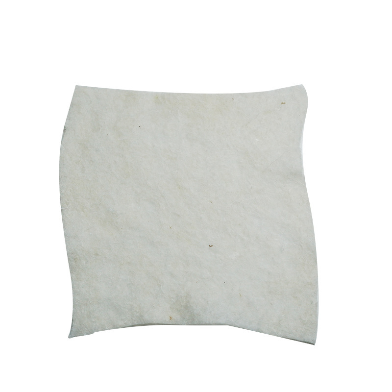 White Geotextile Road Maintenance Blanket Insulation Moisturizing Water Conservancy Engineering Pavement Greening Anti-Seepage Dustproof Geotextile