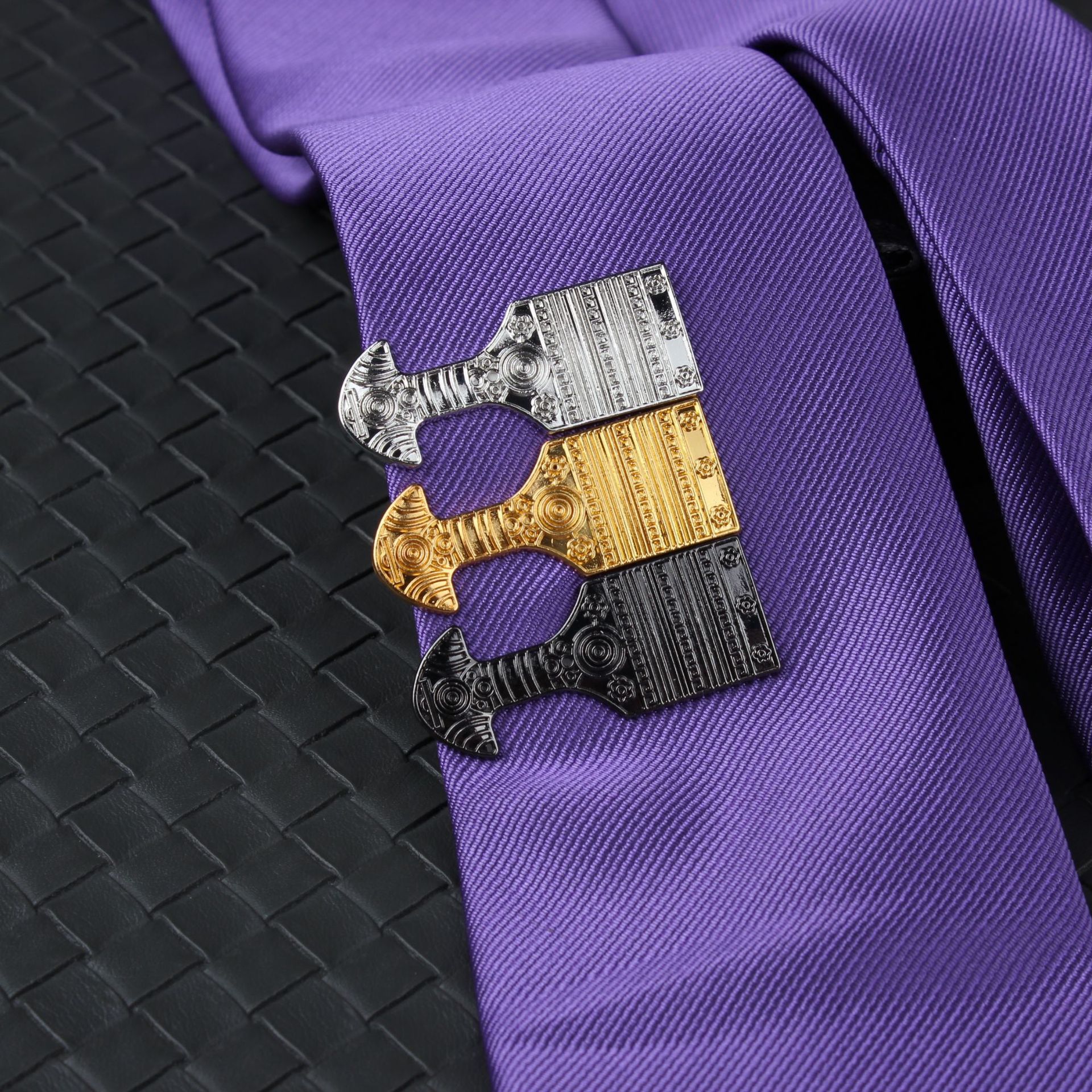 Простой мужской зажим для галстука новый высококачественный зажим в стиле пистолета аксессуары для галстука кросс-бодер винтажный