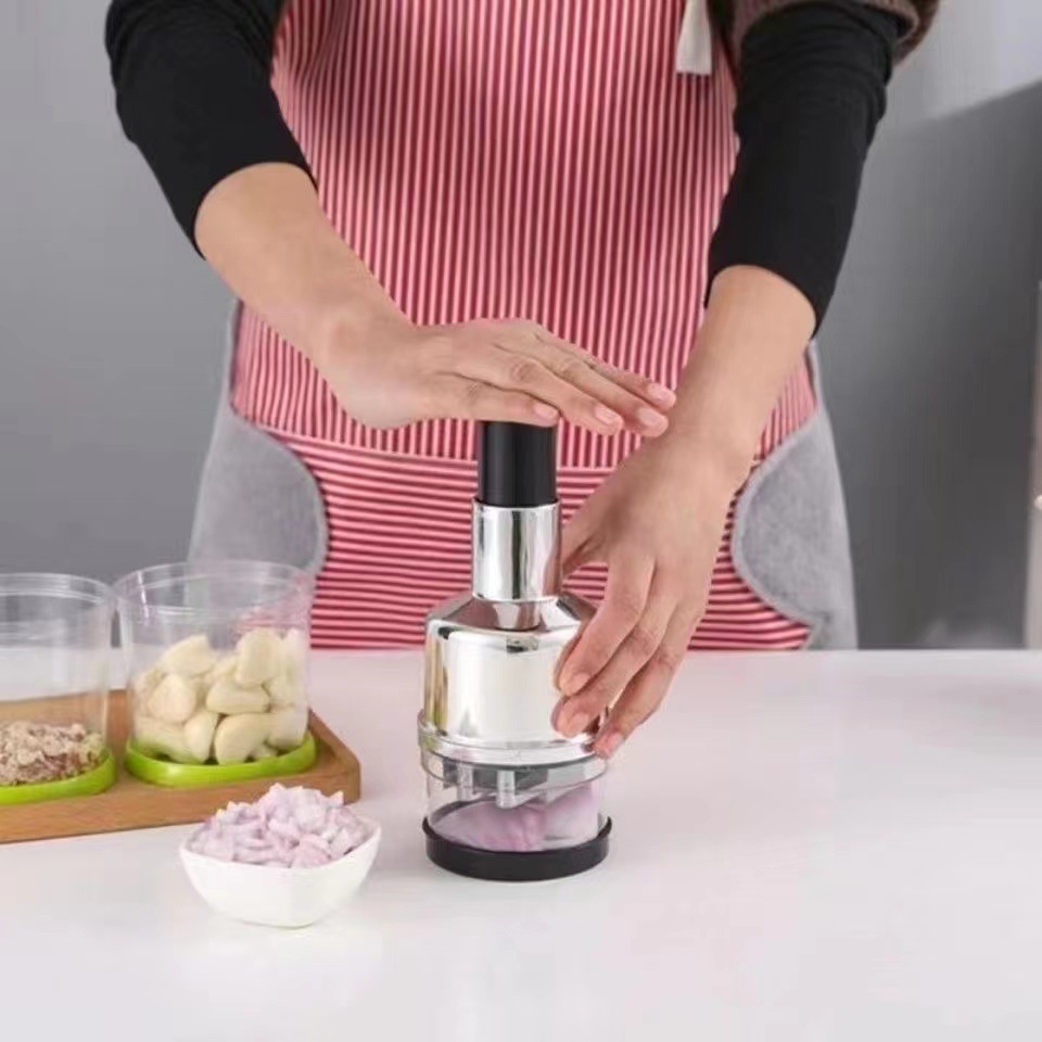 Stainless steel Pat knife garlic tool manual garlic grinder household onion ginger garlic pepper garlic grinder kitchen Pat garlic knife