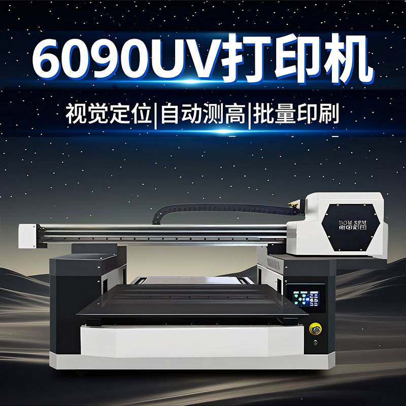 6090 визуальное позиционирование UV-принтер, малый плоский акриловый принтер для бутылок вина, чехлов для мобильных телефонов, кристаллический логотип, цилиндрическая печать