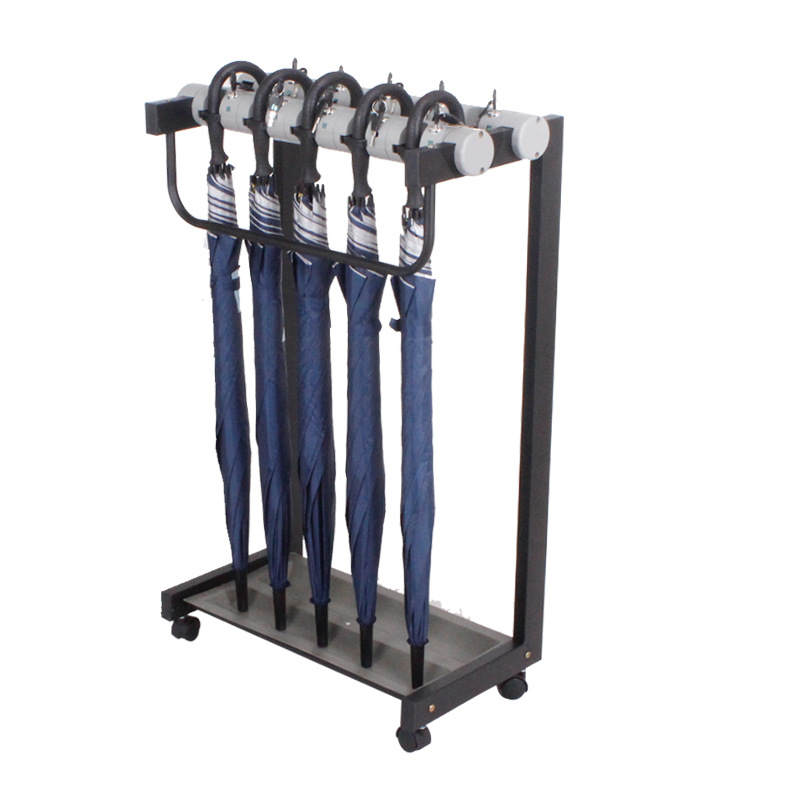12 head paint umbrella rack wholesale with lock umbrella rack can do logo bank supermarket hotel lobby umbrella rack