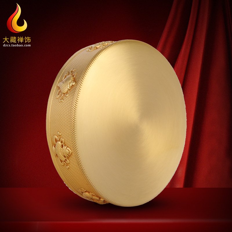 Латунный поднос для дизайна мандал, маленький поднос 10 см