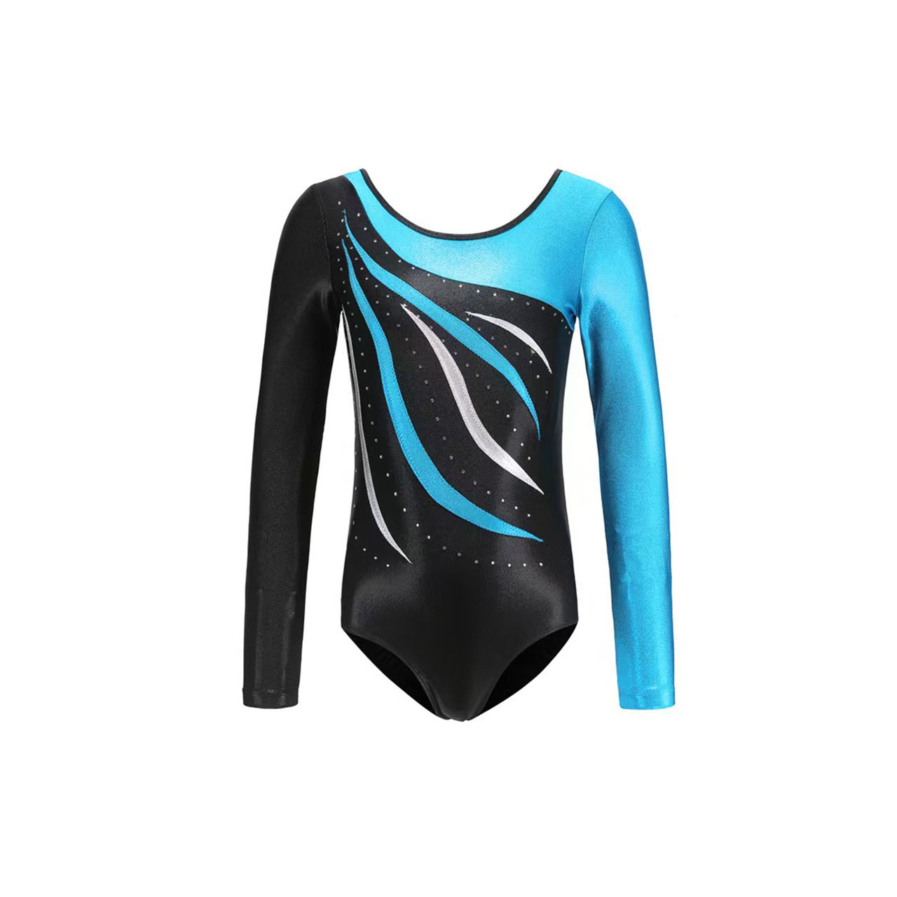 Customized New Foreign Trade Performance and Competition Clothing, Practice Clothes, Girls' Ballet Clothes, Gymnastics Clothes, Long-Sleeved Dance Clothes
