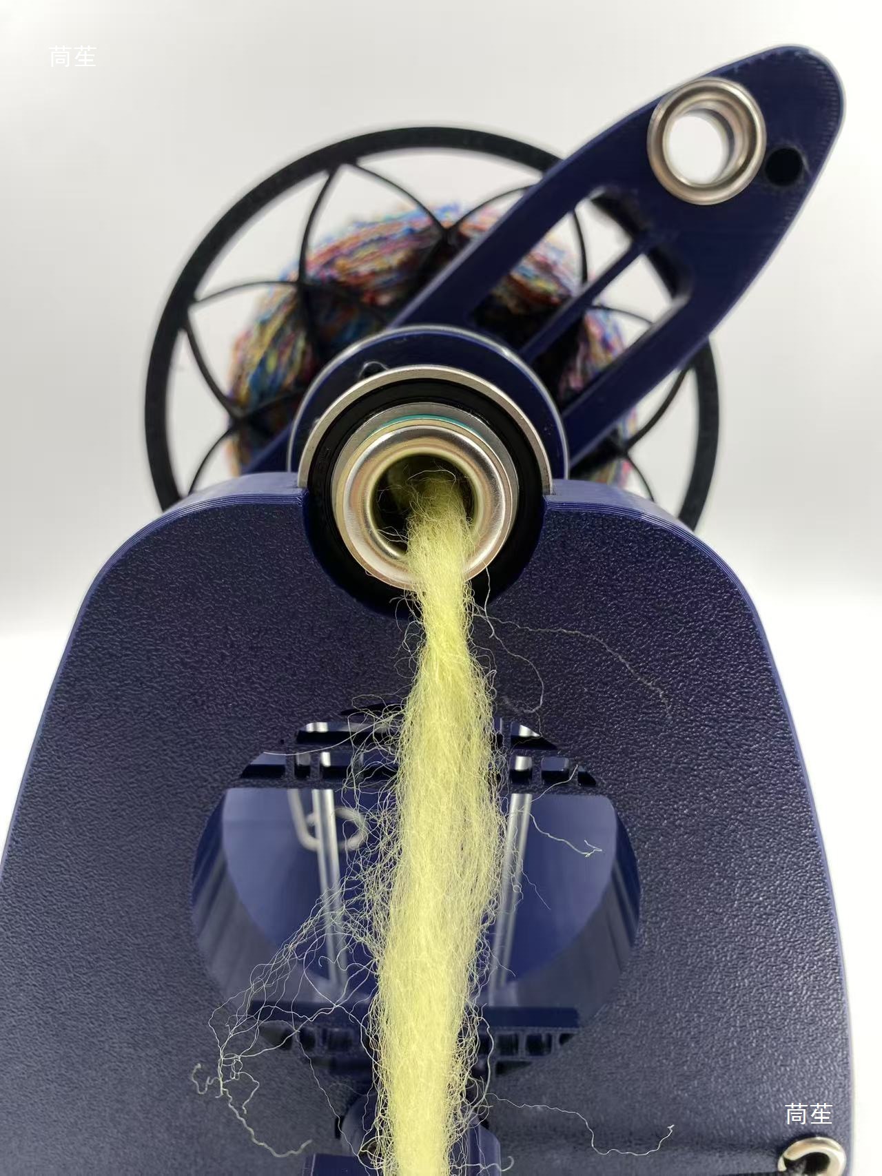 Feishi Jiangnan Version Large Spinning Wheel Electric Spinning Machine Navy Blue