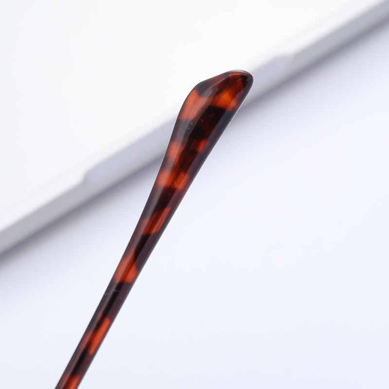 Glasses Temple Covers Acetate Ultra-Light Fine Round Hole Replacement Universal Transparent Small Accessories Anti-Slip Temple Covers