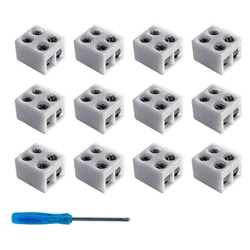 Соединитель для светодиодной ленты с винтовым креплением 3528 8mm