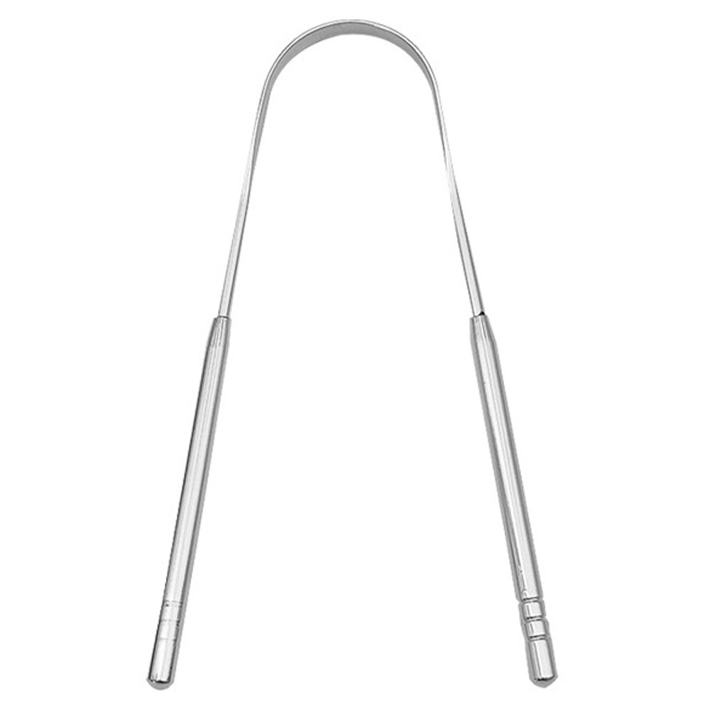 Stainless steel tongue coating cleaner tongue scraper tongue coating device opening tongue scraper tongue brush tongue scraper oral tool