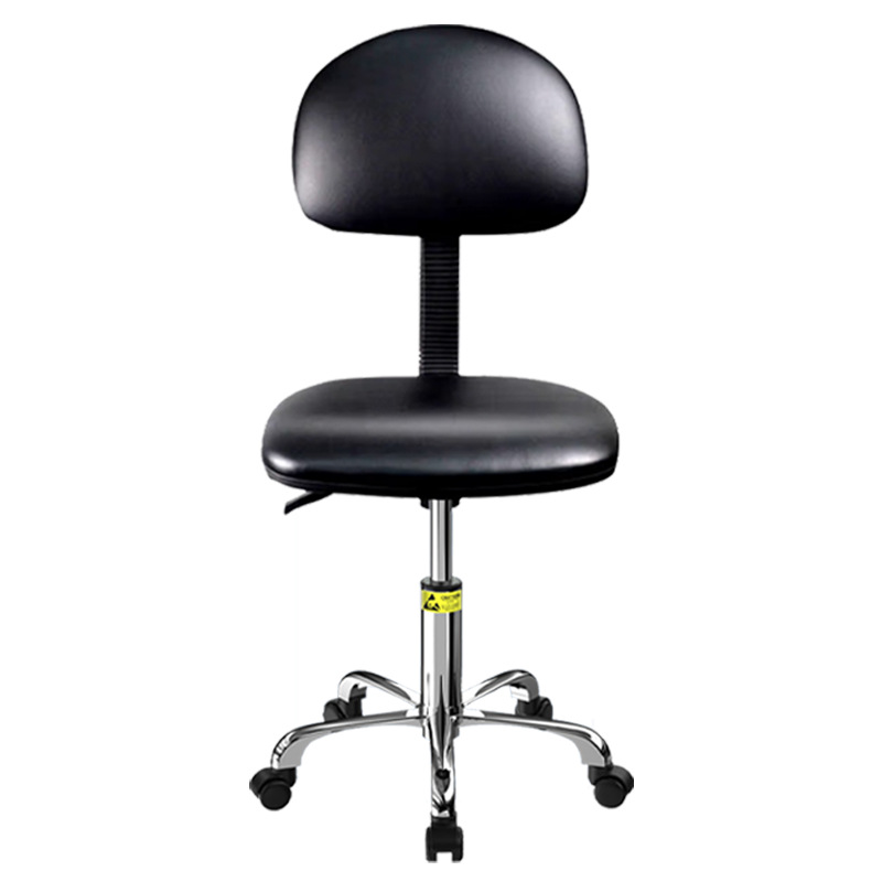 PU anti-static lift chair leather armchair meeting room work durable mute explosion-proof swivel chair staff computer chair