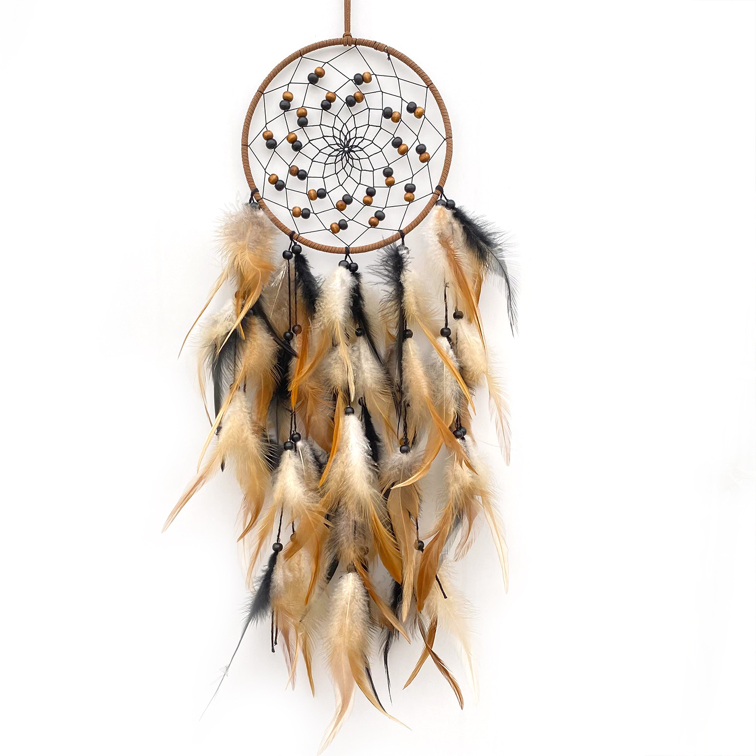 Bohemian Dream Catcher Feather Pendant Retro Home Decorations Amazon Cross-Border Ornaments Hanging Ornaments