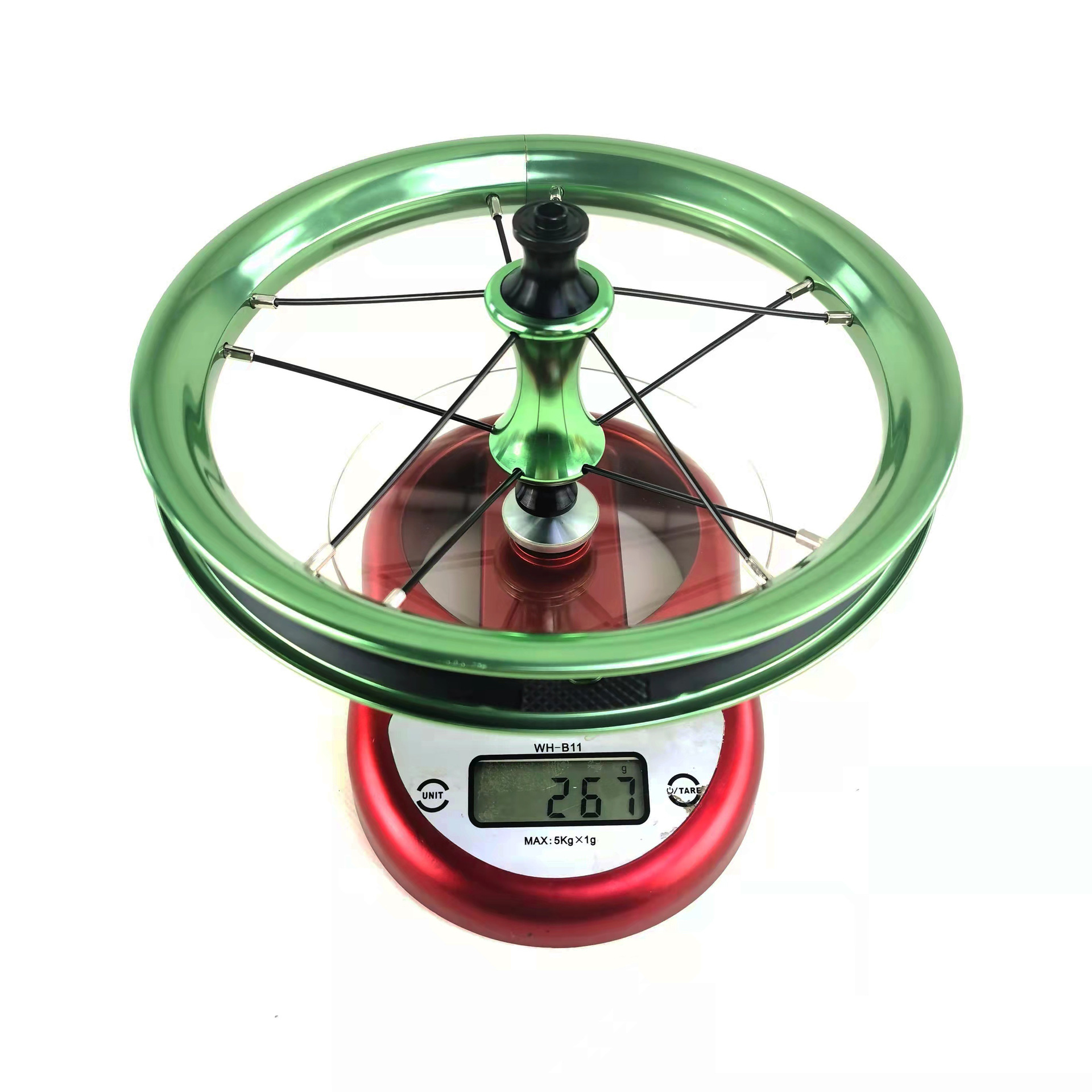 12-inch aluminum alloy children's balance scooter modified double-layer wheel hub