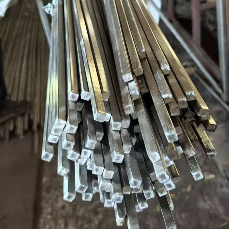 Cold-Drawn Flat Steel, Stainless Steel Square Steel, Solid Wear-Resistant Cold-Drawn Hexagonal Cutting, Galvanized Cold-Drawn Special-Shaped Steel