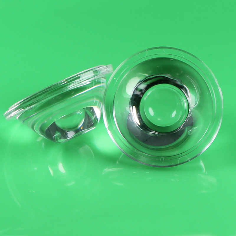 LED optical lens 22.5mm30 degree smooth lens single imitation lumen 1W acrylic high power lens