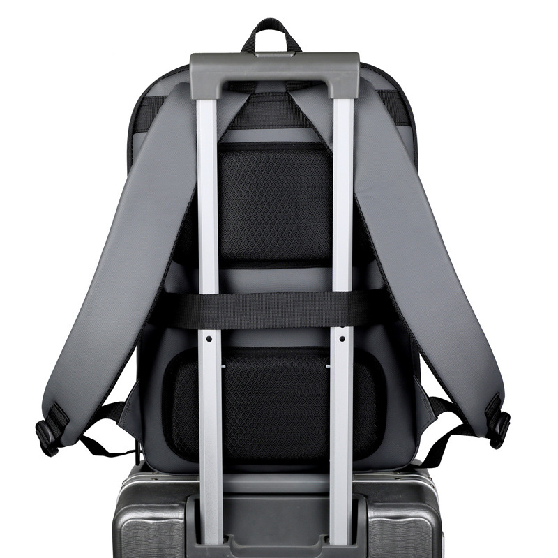 Foreign Trade Cross-border Ultra-thin Folding Business Backpack Expandable Water-repellent Film Backpack