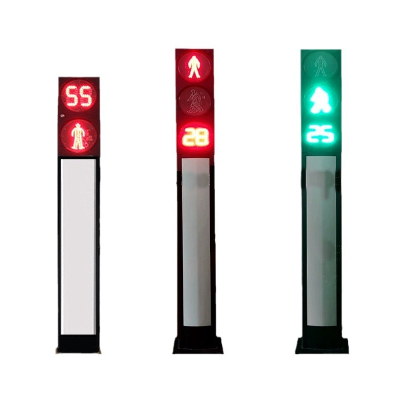 Manufacturer Traffic Pedestrian Light Intelligent Warning Integrated Traffic Light Solar Motor Vehicle Lane Warning Light