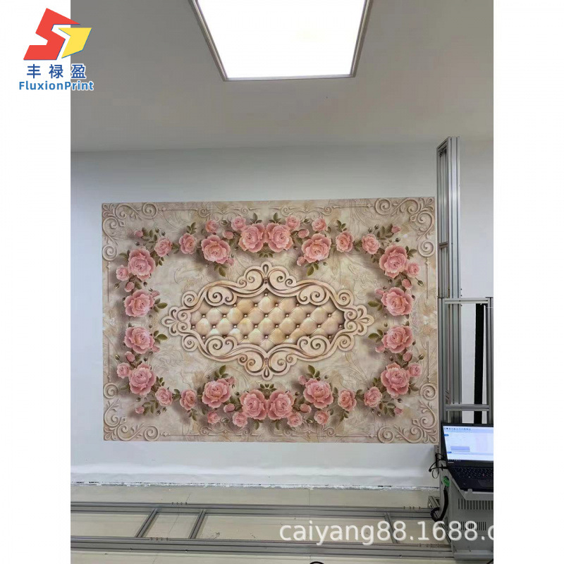 3D Wall Mural Printer 5D Fully Automatic Wall Painting Inkjet Printer Exterior Wall Advertising Painting Good Equipment for Starting a Business