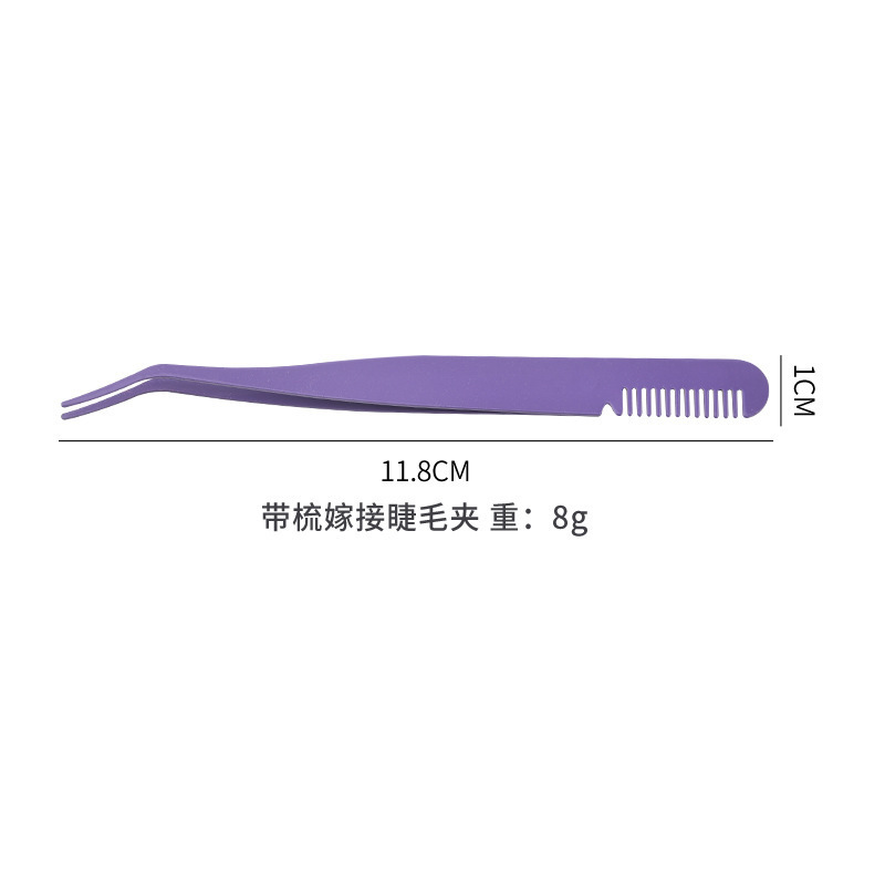 Eyebrow Clip with Comb, Stainless Steel, Various Choices of Beauty Tools, Comb, Eyebrow Clip, Hair Plucking Clip, Manufacturer Wholesale