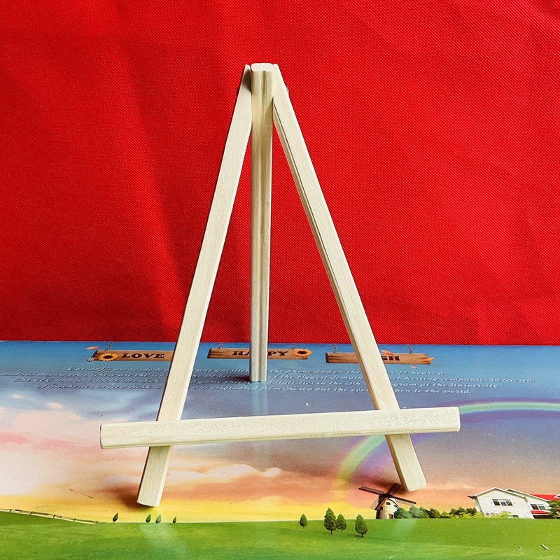 mini easel wooden display desktop tripod small easel children digital oil painting diy easel foldable stand