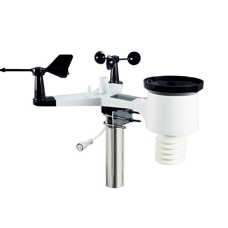 Метеостанция Misol с интерфейсом Rs485, проводное соединение, скорость ветра, направление ветра, объем осадков, свет, температура, влажность, атмосферное давление