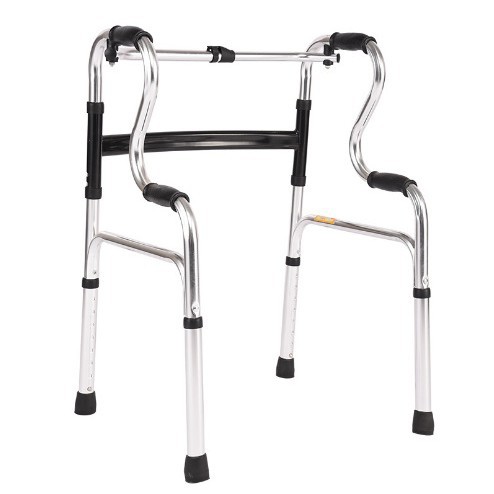 Underarm Crutches Multi-Position Rehabilitation for Disabled People Adjustable Telescopic Single-Lift Aluminum Alloy Stainless Steel Crutches Walker
