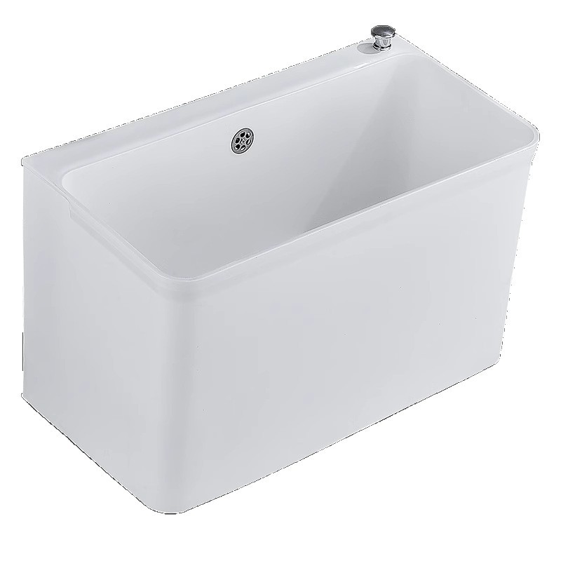 Mop Sink for Balcony Home Use, Mobile Plastic Mop Sink, Water Basin, Sink, Mop Bucket, New Small Floor Basin