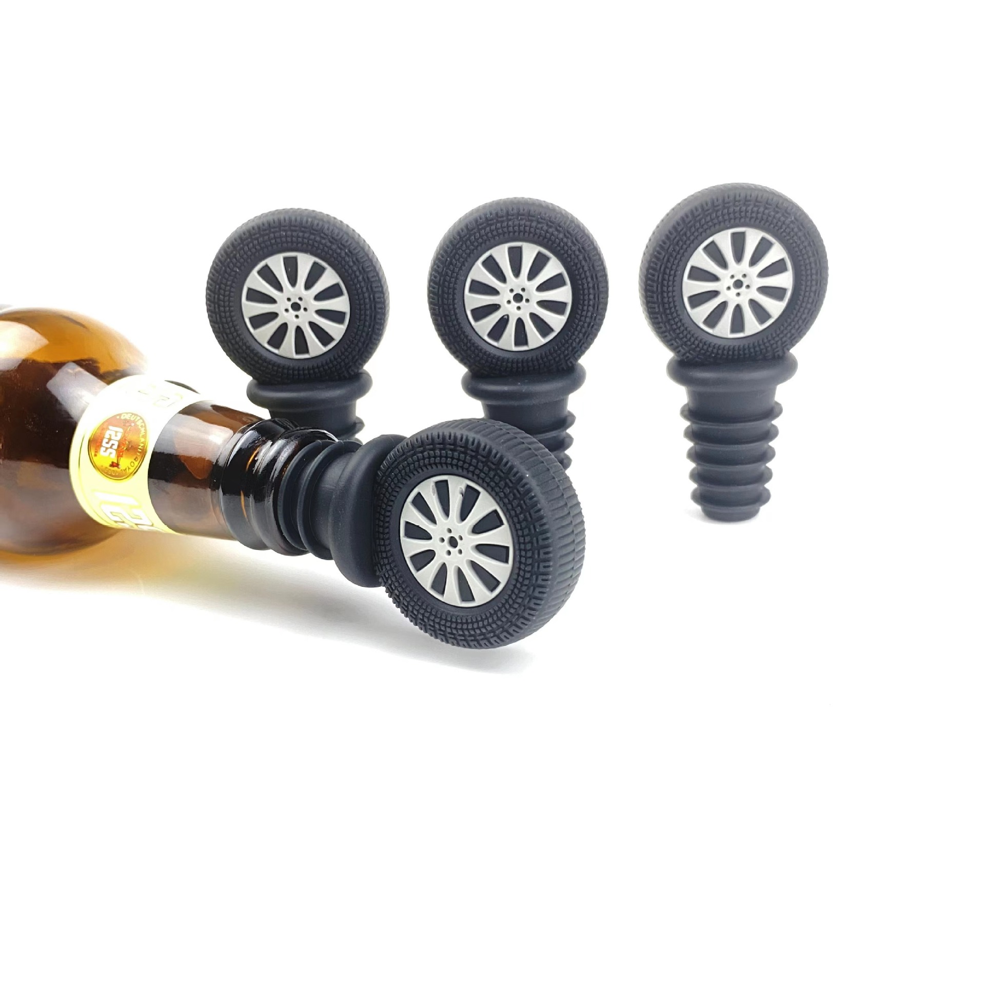 Силиконовая пробка для вина, крышка для бутылки шампанского, сохранение свежести, силиконовая пробка для винной бутылки