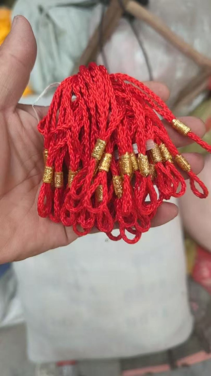 Оптовая продажа толстый китайский узел висячая веревка аксессуары, игрушечные детали, шнурок аксессуары, игрушечные ручные веревочные аксессуары, готовые изделия