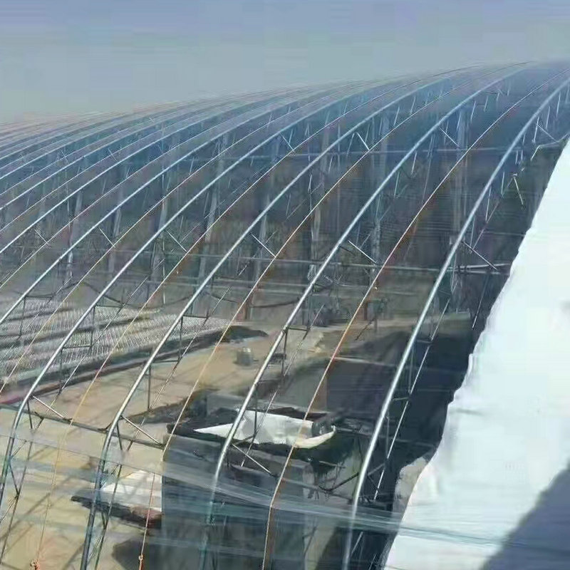 Factory wholesale greenhouse film drip-free film anti-fog film greenhouse thickened insulation planting breeding crystal po film