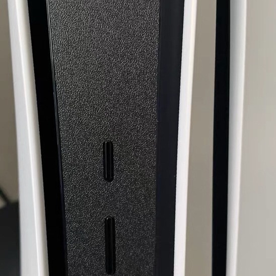 Ps5 Middle Sticker, Side Console Strip, Matte Black Body Protective Sticker, Optical Drive Digital Universal Middle Frame Sticker